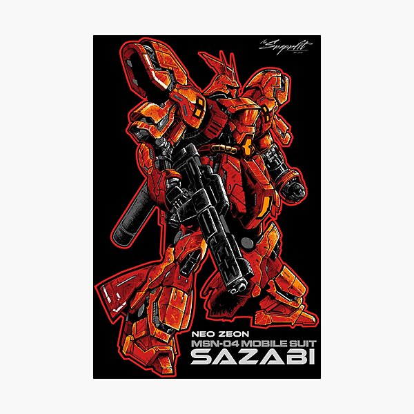 Gundam Photographic Prints For Sale Redbubble