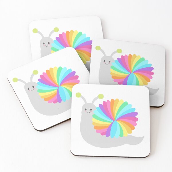 Item preview, Colourful Rainbow Snail designed and sold by Orchyd.