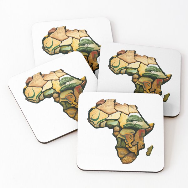 Aperçu de l'œuvre Continent africain créée et vendue par WildlifeSafari.