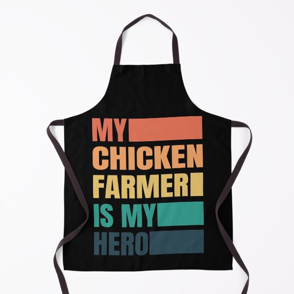 Artikelvorschau, My Chicken Farmer is my Hero entworfen und verkauft von BYNDART.
