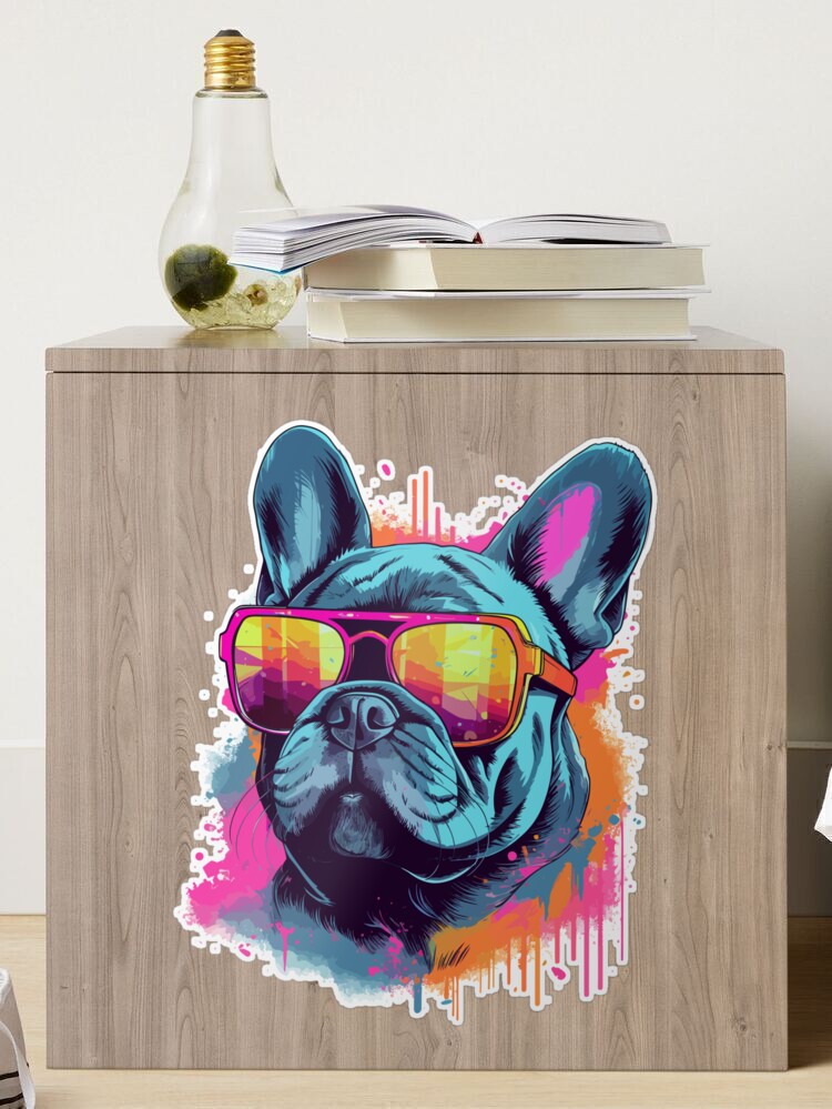 Lazy French Bulldog - DECAL AND ACRYLIC SHAPE #DA0254 – BAM Blanks and More