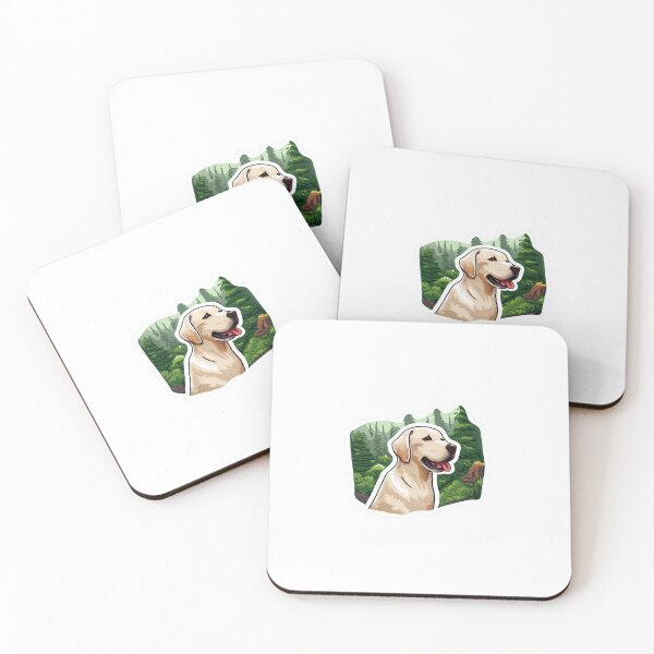 Item preview, Yellow Lab in the Forest designed and sold by timgd22.