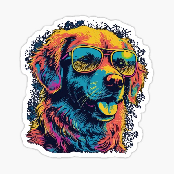 Item preview, Sonnenbrille Golden Retriever II – Cooles Design für stilvolle Hundebesitzer designed and sold by brindled.