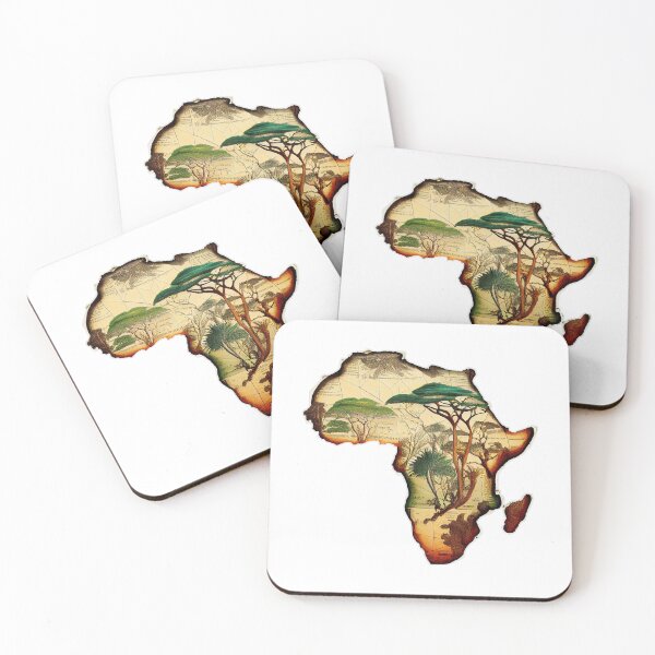 Aperçu de l'œuvre Continent Afrique créée et vendue par WildlifeSafari.