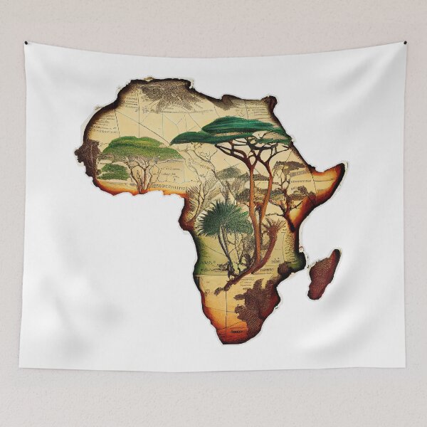 Item preview, Africa Continent designed and sold by WildlifeSafari.