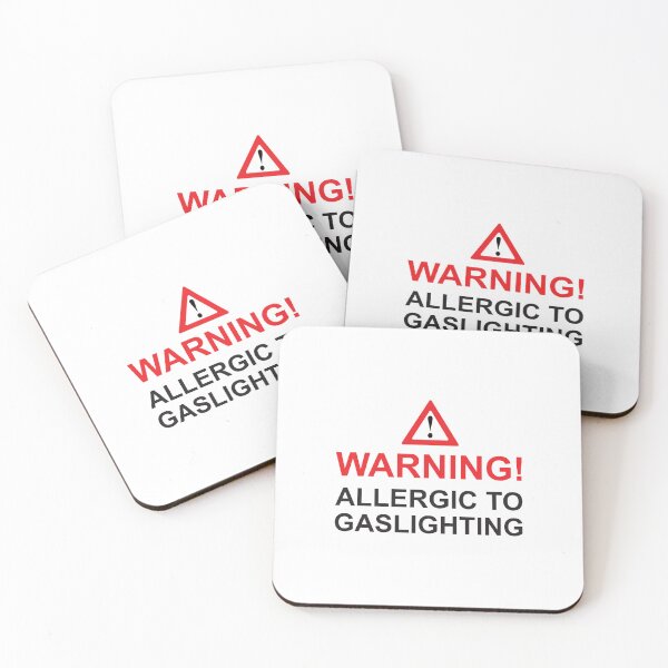 Item preview, Allergic to gaslighting designed and sold by Politics-Corner.