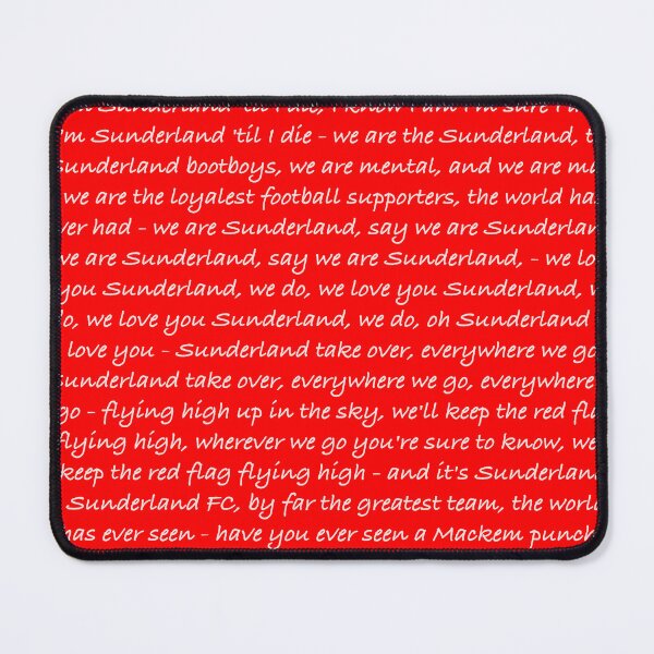 Item preview, Fan Chants - Sunderland (Red/White) designed and sold by STUFFbyMJS.