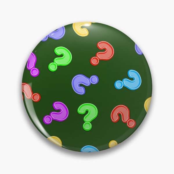 Item preview, Multicolored question marks designed and sold by ReflectedCrafts.