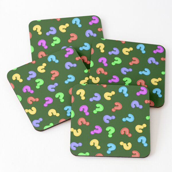 Item preview, Multicolored question marks designed and sold by ReflectedCrafts.