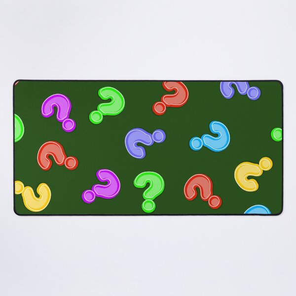 Item preview, Multicolored question marks designed and sold by ReflectedCrafts.