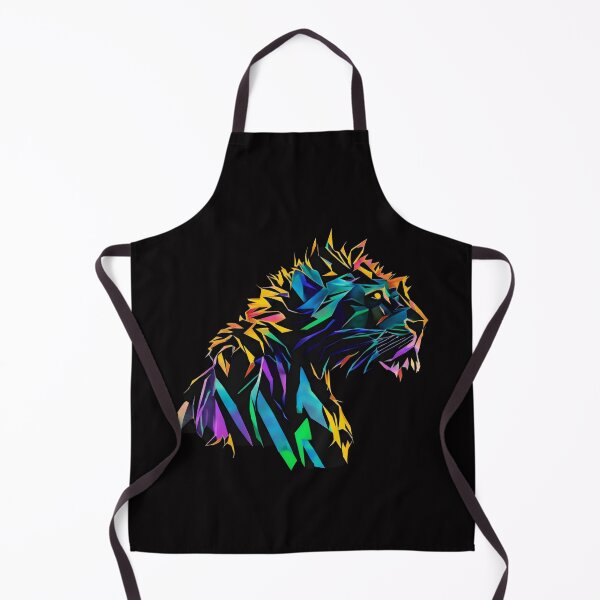 Item preview, rainbow dark head jaguar designed and sold by jkrphoto.