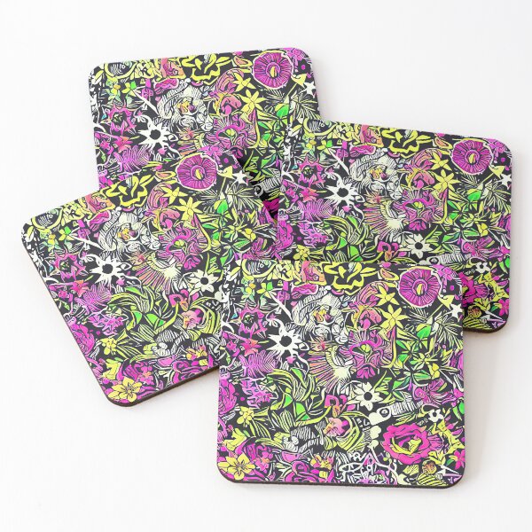 Item preview, Boho Floral AI Art Print, Modern Home Decor, Abstract Art, Boho Botanical Art, Colorful Shower Curtain designed and sold by casaai.