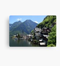 lake, austria Canvas Print