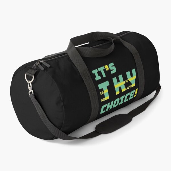 Item preview, It's Thy Choice! Eat Happy Not Healthy - funny Gifts for free happy people designed and sold by HiddenDimensi0n.