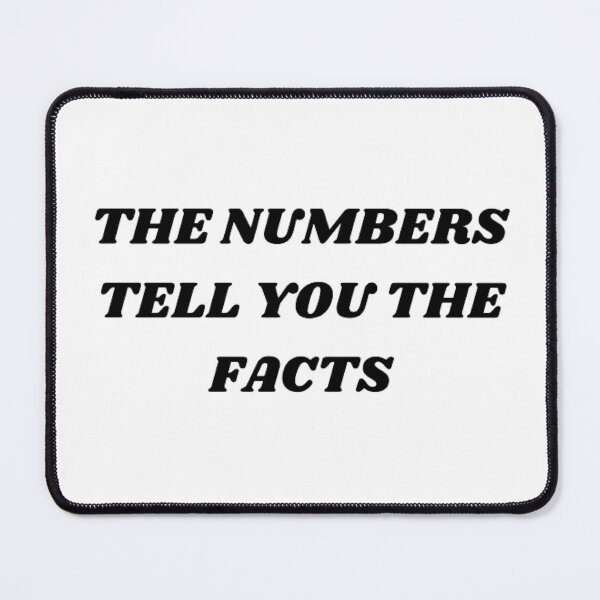 Item preview, The numbers tell you the facts designed and sold by Kuitoo.