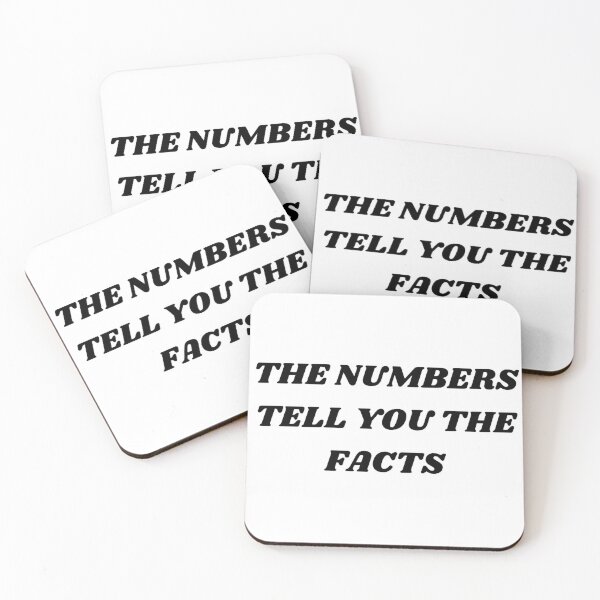 Item preview, The numbers tell you the facts designed and sold by Kuitoo.