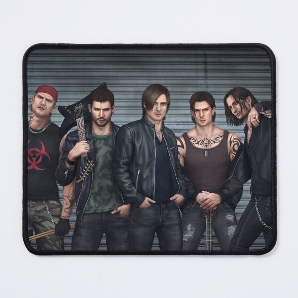Item preview, RE metal band designed and sold by FabyLP.