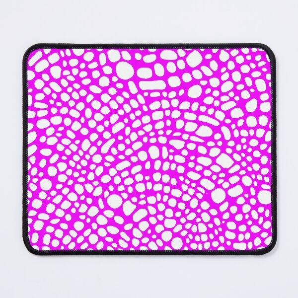 Item preview, Repeating Pattern | White And Fuchsia Abstract Skin designed and sold by TMBTM.