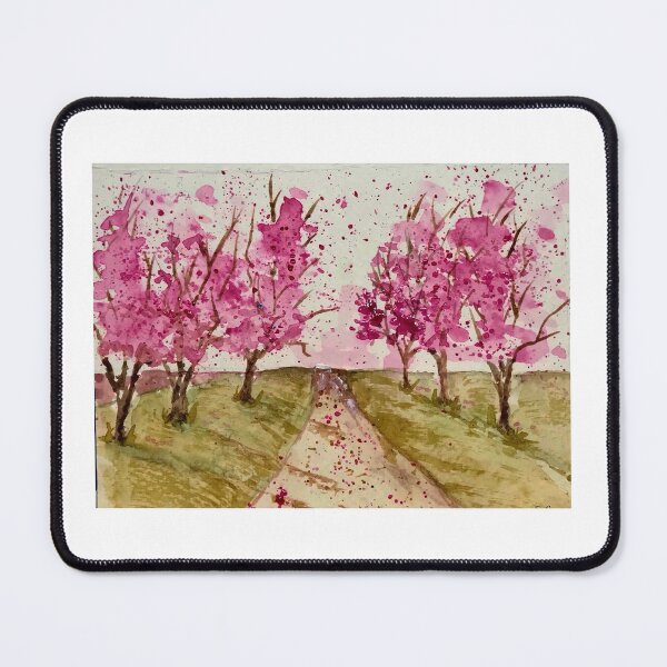 Item preview, Cherry blossom trees designed and sold by watercolorsLiz.