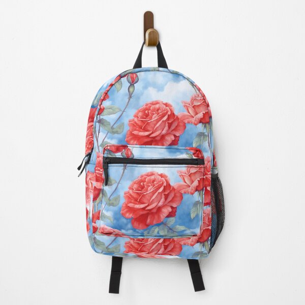 Item preview, Watercolour Red Roses Seamless Pattern designed and sold by PatternStudios.