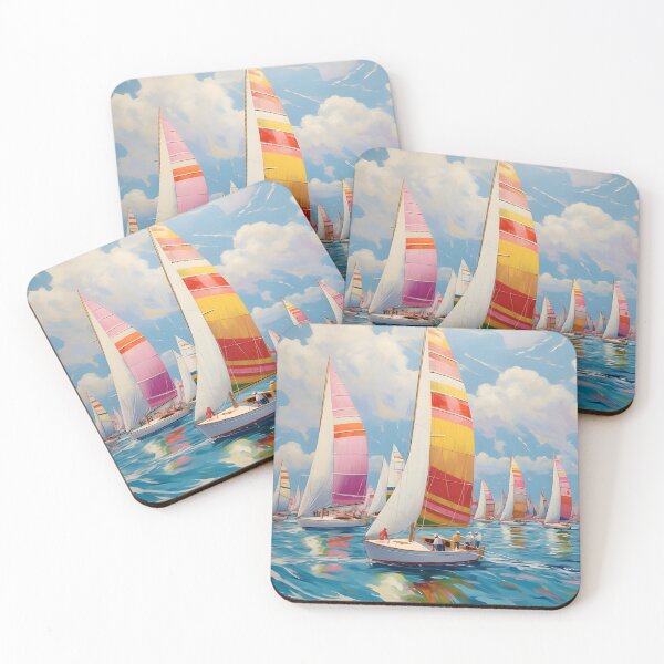 Item preview, Spinnaker Regatta Sailing designed and sold by PrintAlchemist.