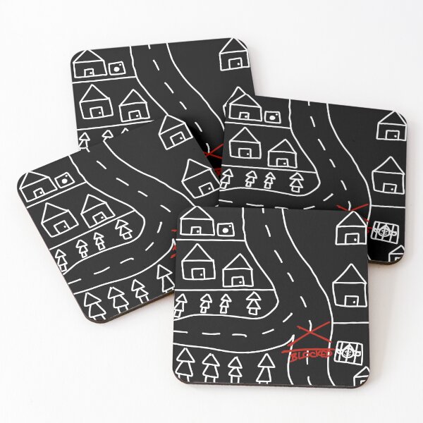 Item preview, Dalry County Map Design designed and sold by Boxer-n-co.