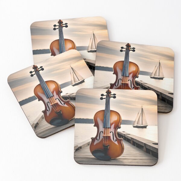 Item preview, sunset and music designed and sold by Larama by Anna.