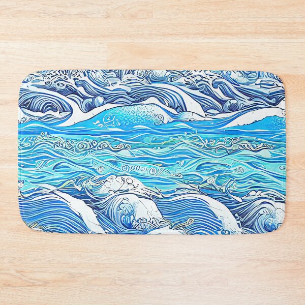 Item preview, Ocean Waves designed and sold by casaai.