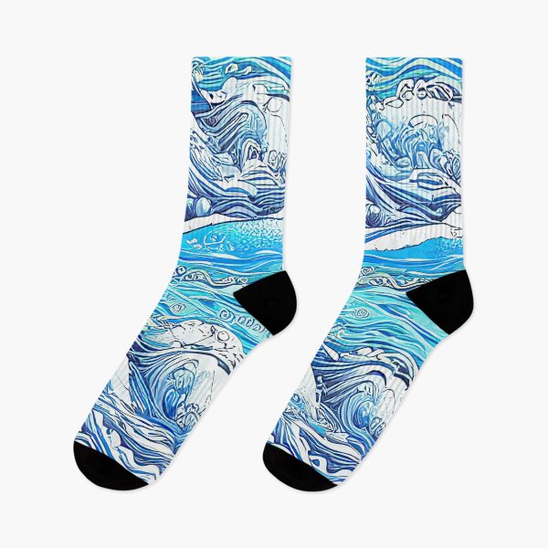 Item preview, Ocean Waves designed and sold by casaai.