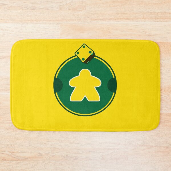 Item preview, YELLOW MEEPLE WITH DICE designed and sold by csalvati77.