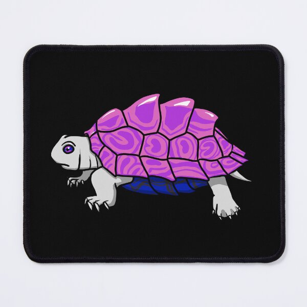 Item preview, Pride Turtle - Genderfluid designed and sold by StaticKlingShop.