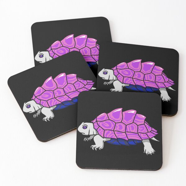 Item preview, Pride Turtle - Genderfluid designed and sold by StaticKlingShop.
