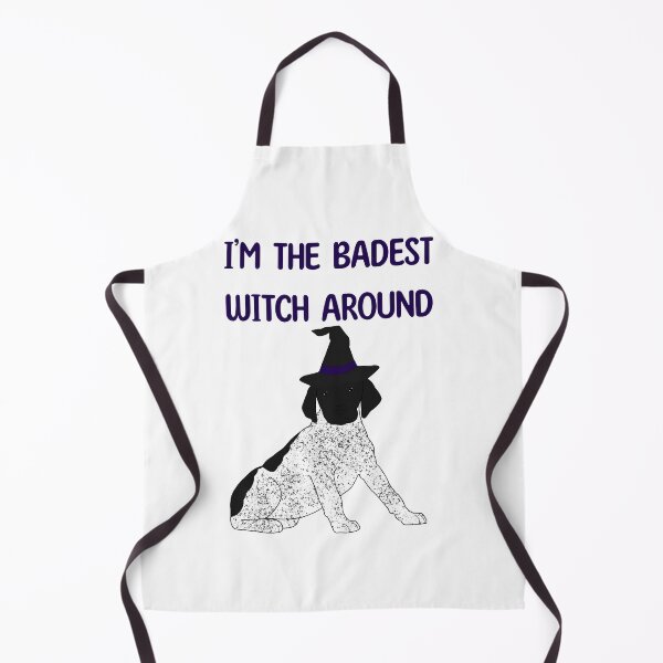 Item preview, Badest Witch Black Patched And Ticked GSP Puppy designed and sold by Horsequeenozie.