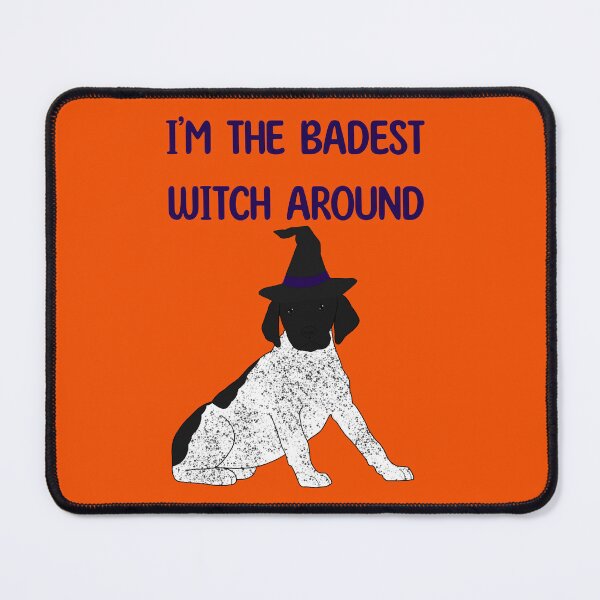 Item preview, Badest Witch Black Patched And Ticked GSP Puppy designed and sold by Horsequeenozie.