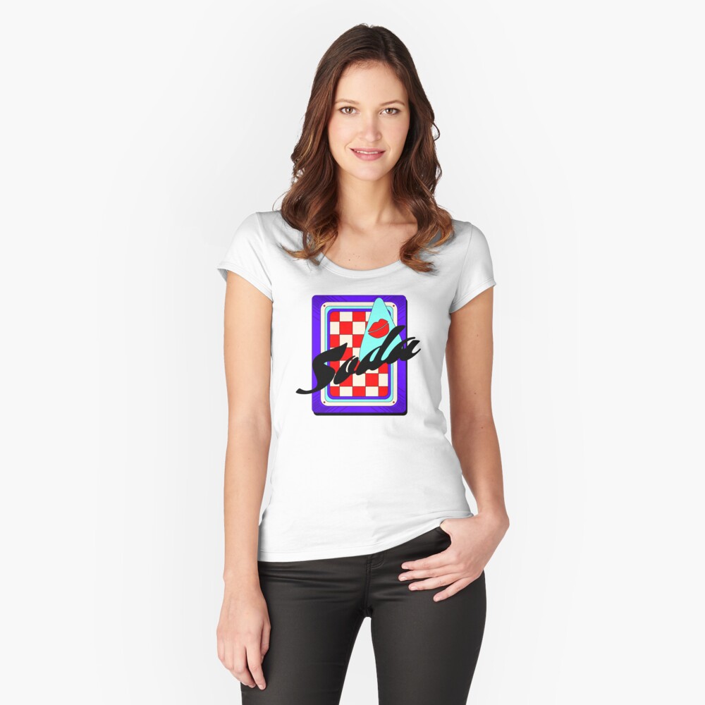 Item preview, Fitted Scoop T-Shirt designed and sold by LizzyBasil.