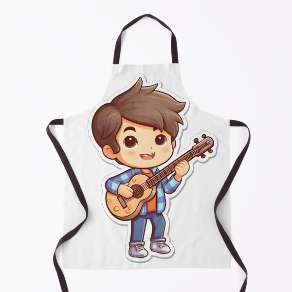 Item preview, Boy with guitar designed and sold by GediaPrints.