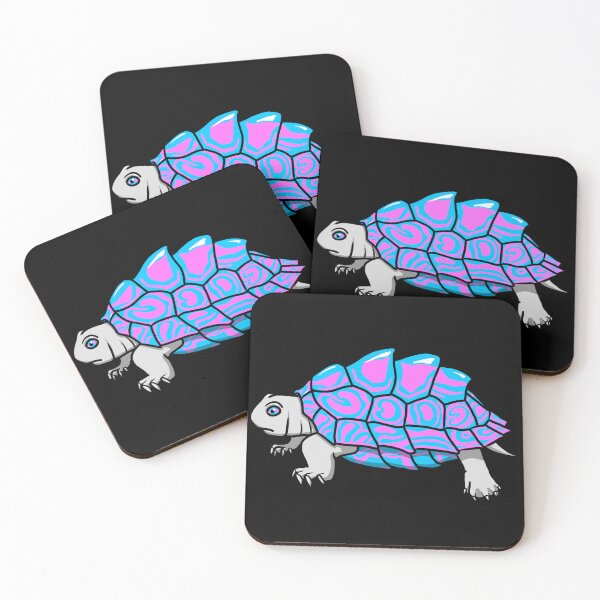 Item preview, Pride Turtle - Trans designed and sold by StaticKlingShop.