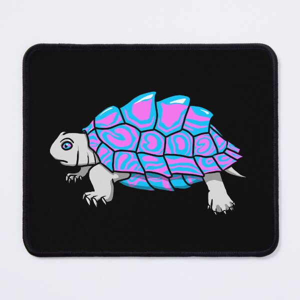 Item preview, Pride Turtle - Trans designed and sold by StaticKlingShop.