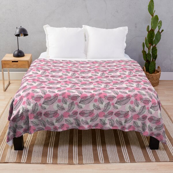 Item preview, Seamless Nature Pattern (Leaves) On Pink designed and sold by DarklingAnubiss.