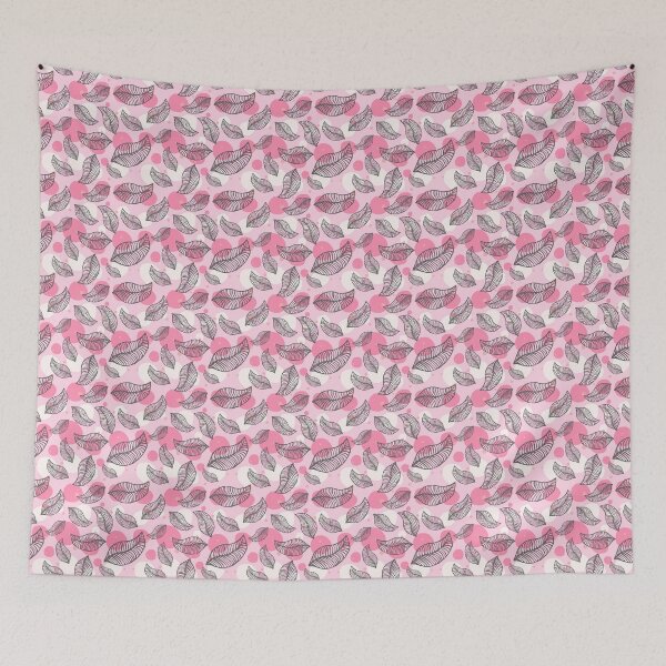 Item preview, Seamless Nature Pattern (Leaves) On Pink designed and sold by DarklingAnubiss.