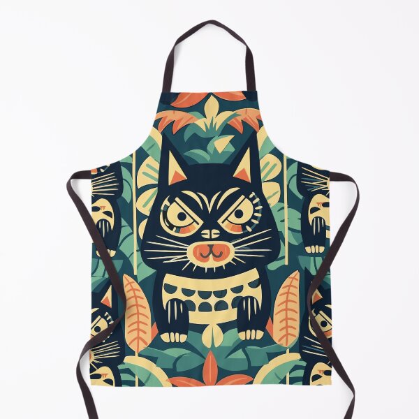 Item preview, Tiki Cat Graphic designed and sold by TraditionalCA.