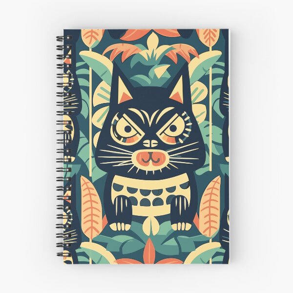 Item preview, Tiki Cat Graphic designed and sold by TraditionalCA.
