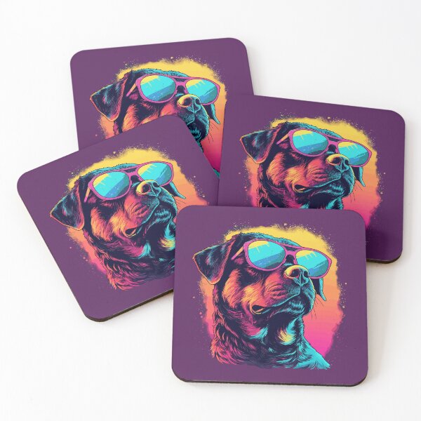 Item preview, Sunglasses Rottweiler II - Cool design for stylish dog owners designed and sold by brindled.