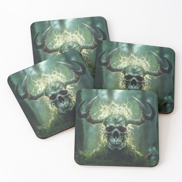 Item preview, The Terrifying Pagan Forest God: Unleash the Ancient Power Art Print designed and sold by BlahNM505.