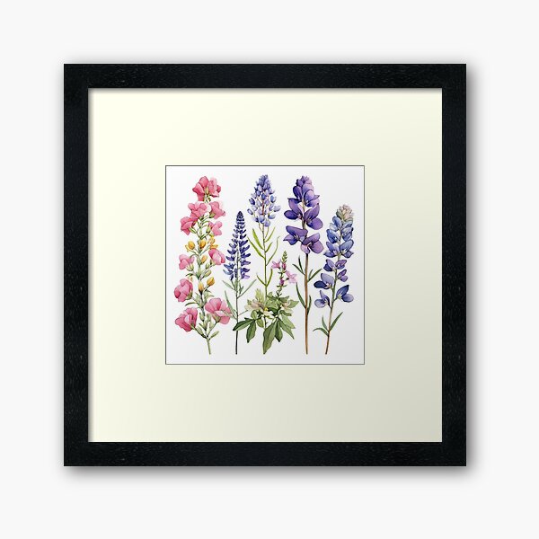 Item preview, Alaska Wildflowers Lupine Fire Weed designed and sold by tropicaltee.