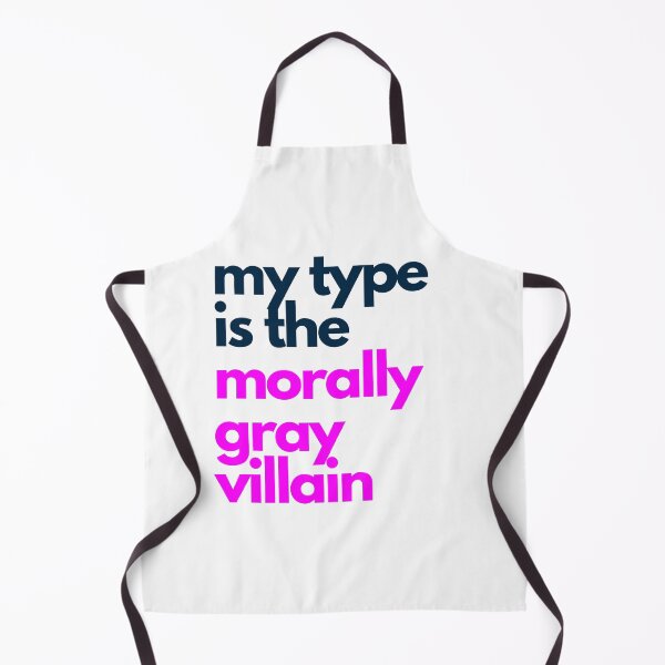 Item preview, My type is the morally gray villain designed and sold by ellosmedicenale.