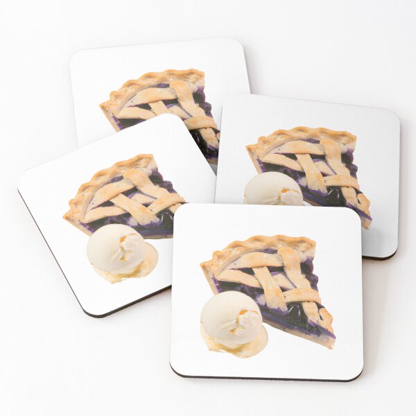 Item preview, Blueberry Pie with Ice Cream  designed and sold by BravuraMedia.