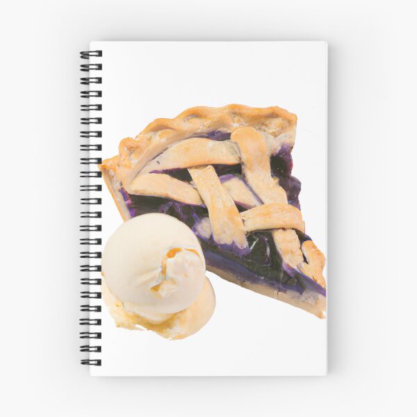 Item preview, Blueberry Pie with Ice Cream  designed and sold by BravuraMedia.