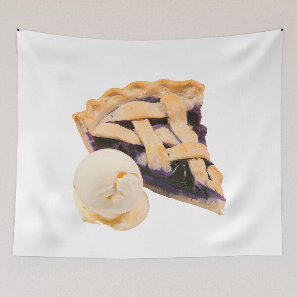 Item preview, Blueberry Pie with Ice Cream  designed and sold by BravuraMedia.