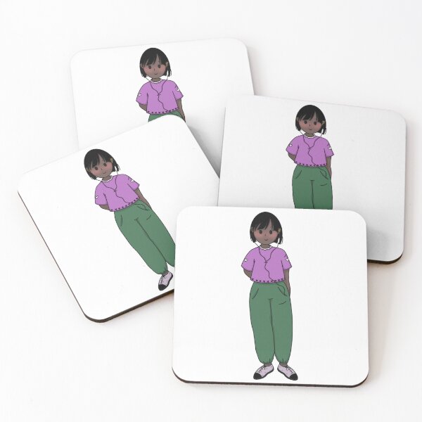 Item preview, Chica escuchando música  designed and sold by LiberumAqua.
